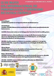 12 DE MAYO DÍA INTERNACIONAL DE LA FIBROMIALGIA Y EL SÍNDROME DE FATIGA CRÓNICA